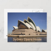 Sydney Opera House Briefkaart (Voorkant / Achterkant)
