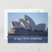 Sydney Opera House Briefkaart (Voorkant / Achterkant)