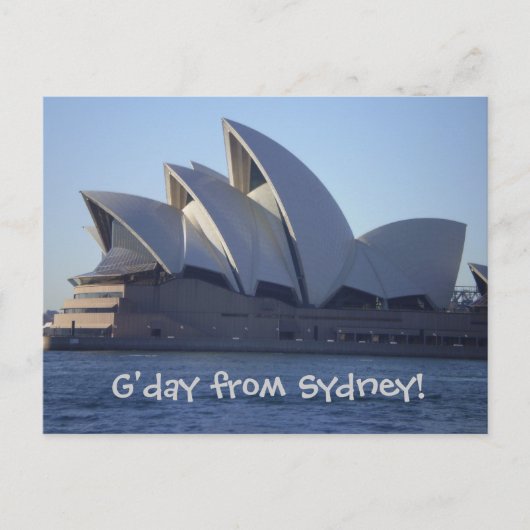 Sydney Opera House Briefkaart (Voorkant)