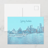 Sydney Opera House briefkaart (Voorkant / Achterkant)