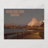Sydney Opera House Briefkaart (Voorkant)