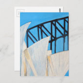 Sydney Opera House Briefkaart (Voorkant / Achterkant)