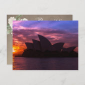 Sydney Opera House Bruidsfeest Spel Postcard Briefkaart (Voorkant / Achterkant)