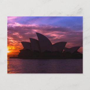 Sydney Opera House Bruidsfeest Spel Postcard Briefkaart