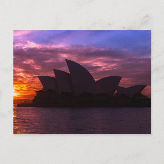 Sydney Opera House Bruidsfeest Spel Postcard Briefkaart (Voorkant)