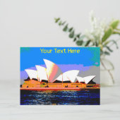  Sydney Opera House Card (Staand voorkant)