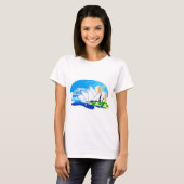 Sydney Opera House en Bridge T-shirt (Voorkant volledig)
