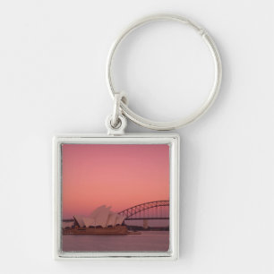 Sydney Opera House en haven, Nieuw Zuid Sleutelhanger