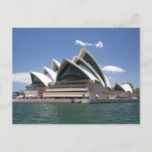 Sydney Opera House exterieur, Sydney, Nieuw-Zuid-W Briefkaart