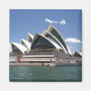 Sydney Opera House exterieur, Sydney, Nieuw-Zuid-W Magneet