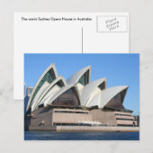 Sydney Opera House in Australië Briefkaart (Voorkant / Achterkant)