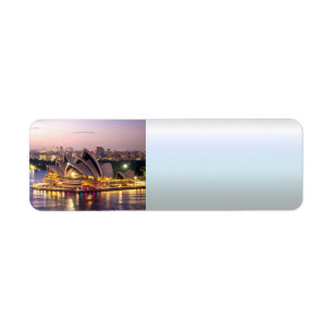 Sydney Opera House in the Evening Etiket