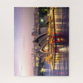 Sydney Opera House in the Evening Legpuzzel (Verticaal)