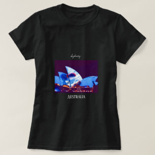 Sydney Opera House kleurful Australia T-shirt