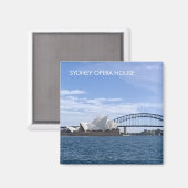 Sydney Opera House Magnet Magneet (Voorkant / Achterkant)