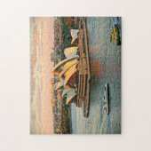 Sydney Opera House op de Golden Hour Puzzel Legpuzzel (Verticaal)