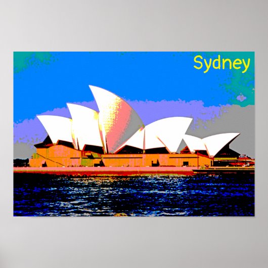 Sydney Opera House Poster (Voorkant)