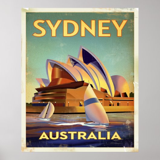Sydney Opera house Poster (Voorkant)