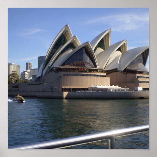 Sydney Opera House Poster (Voorkant)