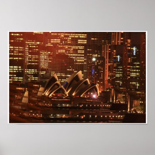 Sydney Opera House Sparking, Sydney Opera Hous... Poster (Voorkant)