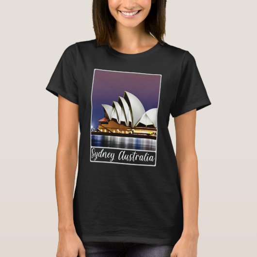 Sydney Opera House Sydney Australia T-shirt (Voorkant)