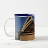 Sydney Opera House Tweekleurige Koffiemok (Links)