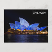 Sydney opera huis, Harbo Australië Briefkaart (Voorkant)