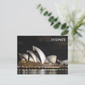 Sydney opera huis, Harbo Australië Briefkaart (Staand voorkant)