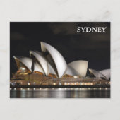 Sydney opera huis, Harbo Australië Briefkaart (Voorkant)