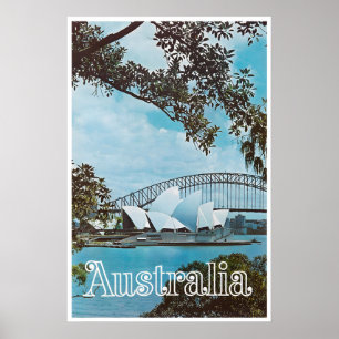 Sydney Print Australië Reisposter Australische