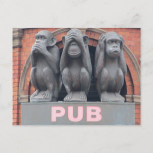 Sydney publiceert: Drie Wise Monkeys Hotel Briefka Briefkaart