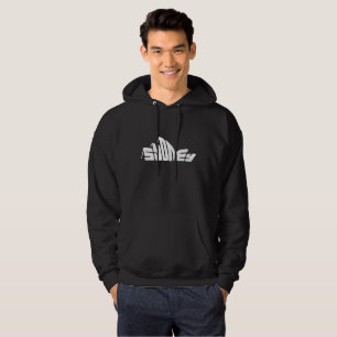 Sydney Retro Bubble Tekst Kunst Hoodie