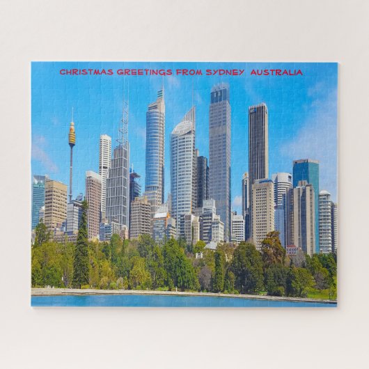 Sydney Skyline Australië Jigzaag Puzzle Legpuzzel (Horizontaal)