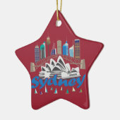 Sydney Skyline Ornament (Links)