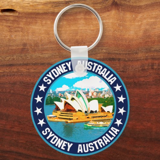 Sydney Sleutelhanger (Achterkant)