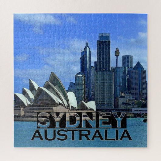Sydney Square Puzzle Legpuzzel (Verticaal)