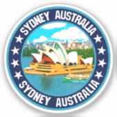 Sydney Sticker (Voorkant)