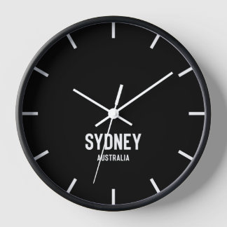 Sydney Time Zone Newsroom Muur Klok