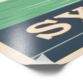 Sydney vintage poster (Hoek)