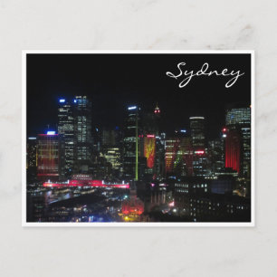 sydney vivid red briefkaart