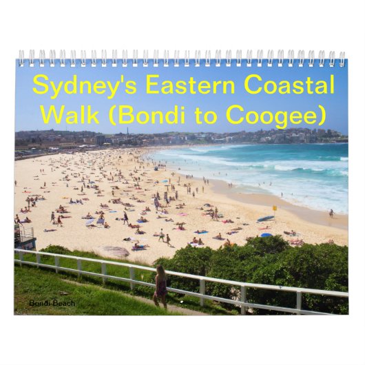 Sydney's kuststrook (Bondi tot Coogee) Kalender (Hoes)