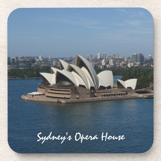 Sydney's Opera House Bier Onderzetter (Voorkant)