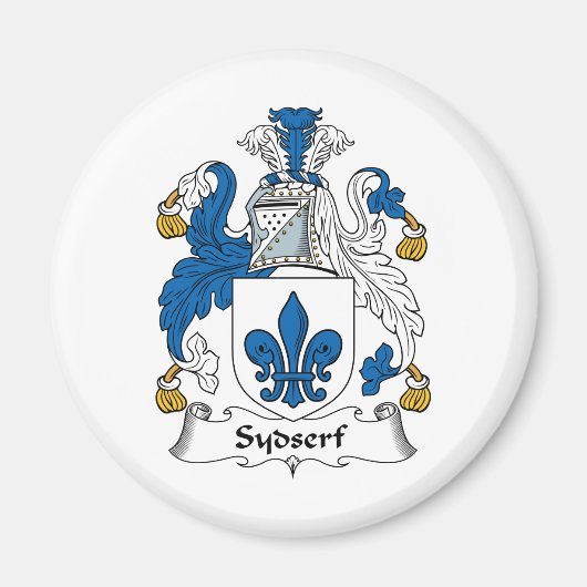 Sydserf Family Crest Magneet (Voorkant)