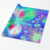 Sylph-dans Fractale Kunst Cadeaupapier (Uitgerold)