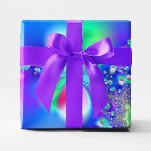 Sylph-dans Fractale Kunst Cadeaupapier