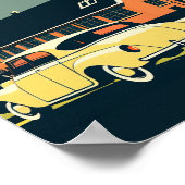 Sylt Germany Minimalistisch  KunstPoster Poster (Hoek)