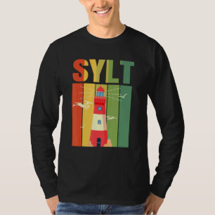 Sylt Westerland Norderney North Zee Baltic Zee Hij T-shirt