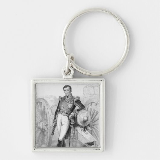 Sylvain Charles Valee , graaf en Marshal Sleutelhanger (Voorkant)