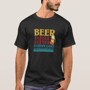 Sylvan Lake Life bier smaakt beter in de LA T-shirt