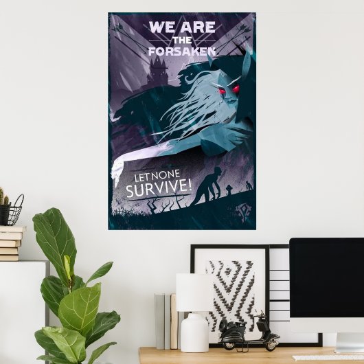 Sylvanas Windrunner Poster (Thuiskantoor)